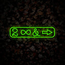 To Infinity And Beyond Wedding Neon Sign - Reels Custom