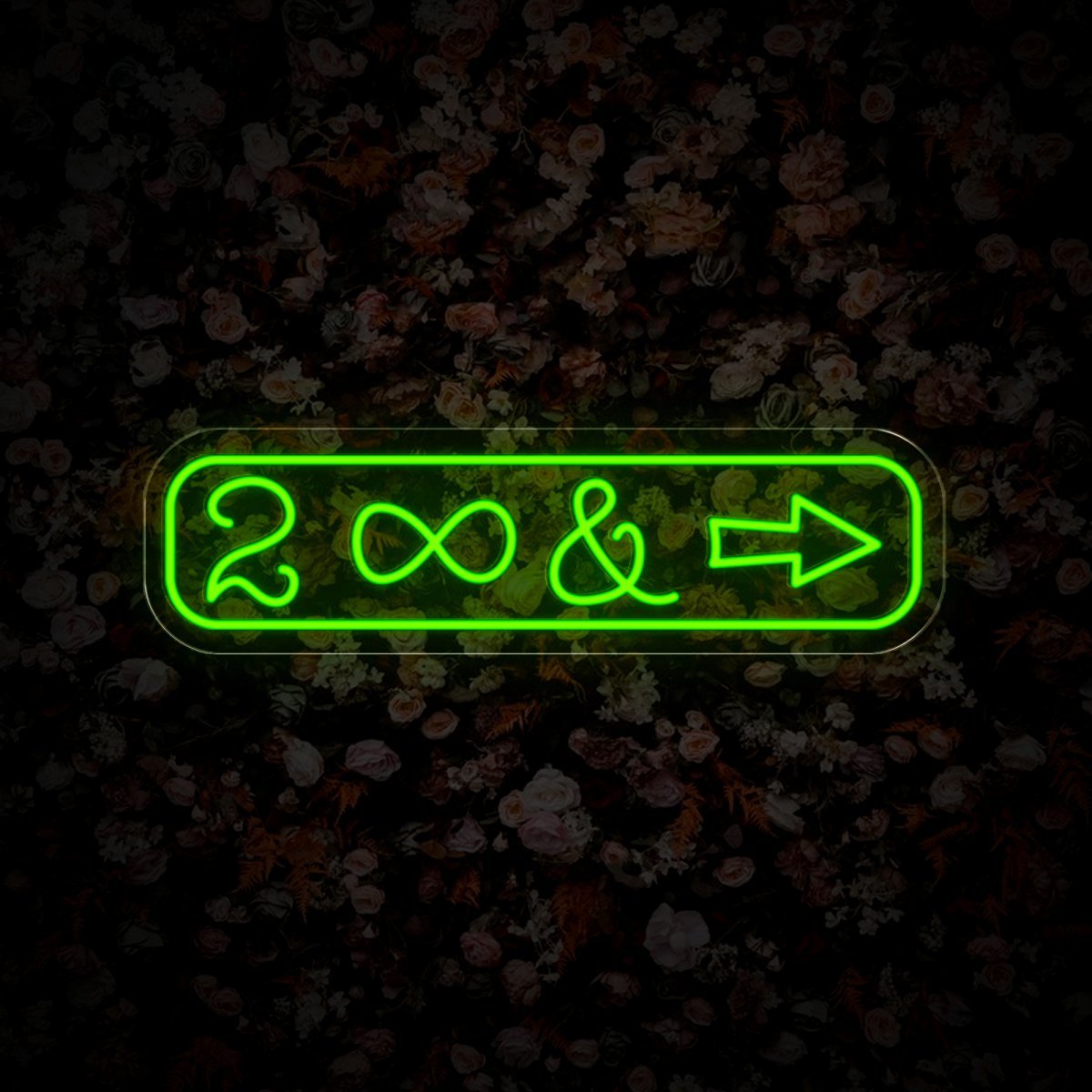 To Infinity And Beyond Wedding Neon Sign - Reels Custom