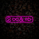 To Infinity And Beyond Wedding Neon Sign - Reels Custom