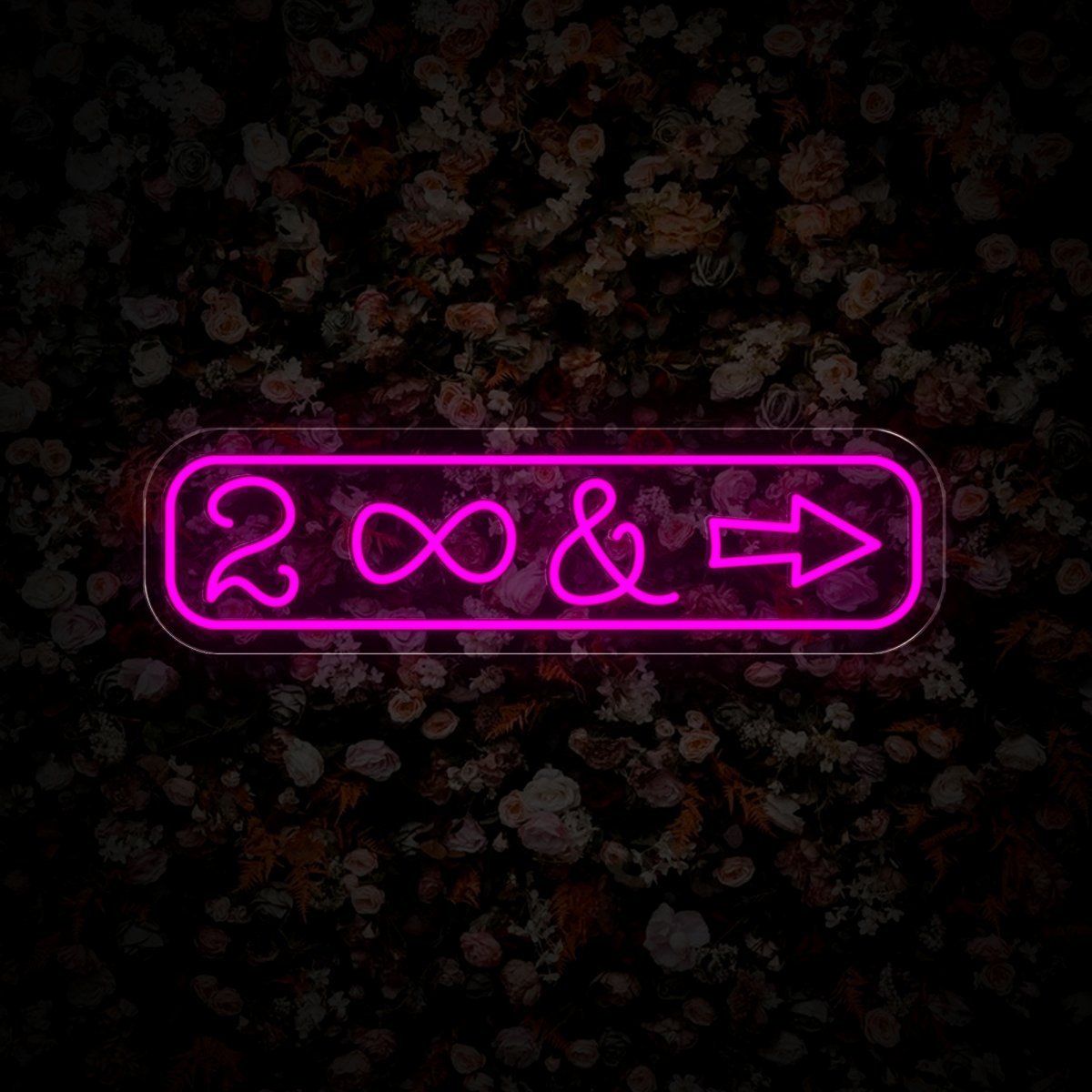 To Infinity And Beyond Wedding Neon Sign - Reels Custom