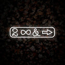 To Infinity And Beyond Wedding Neon Sign - Reels Custom