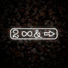 To Infinity And Beyond Wedding Neon Sign - Reels Custom