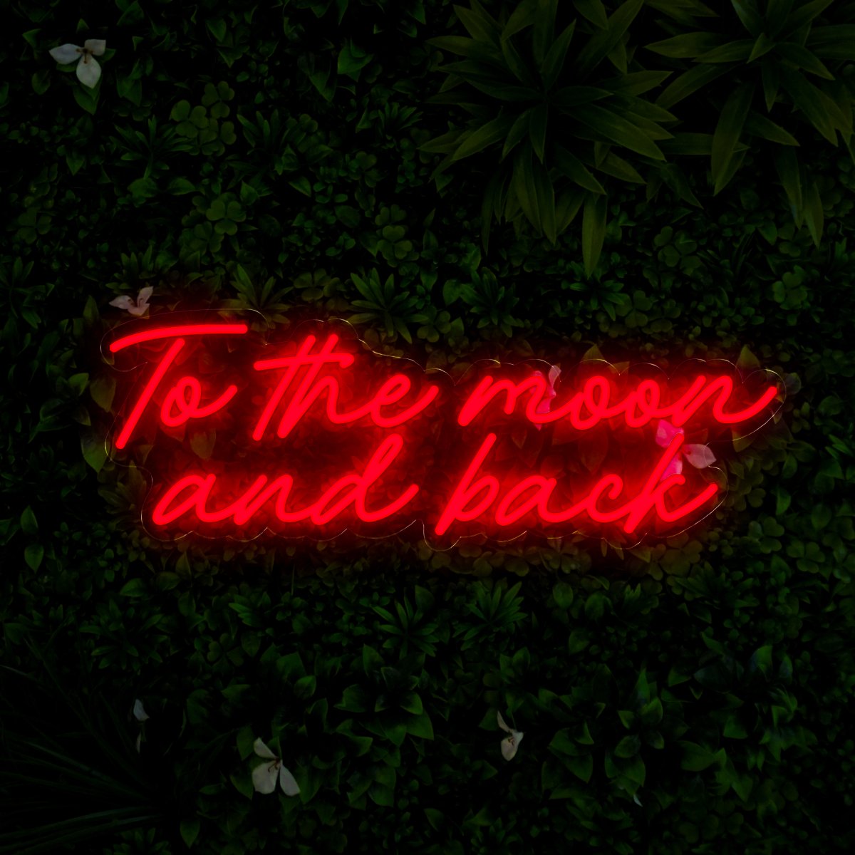 To The Moon And Back Wedding Led Neon Sign - Reels Custom