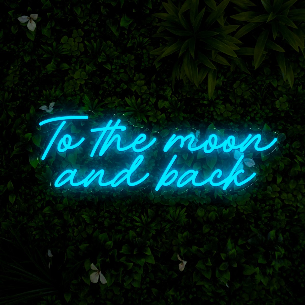 To The Moon And Back Wedding Led Neon Sign - Reels Custom