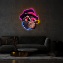Too Cool Monkey Gang Artwork Led Neon Sign - Reels Custom