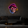 Too Cool Monkey Gang Artwork Led Neon Sign - Reels Custom