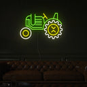 Tractor Led Neon Sign - Reels Custom