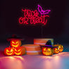 Trick Or Treat Halloween Neon Sign - Reels Custom