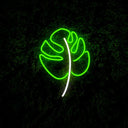 Tropical Leaf Led Neon Sign - Reels Custom