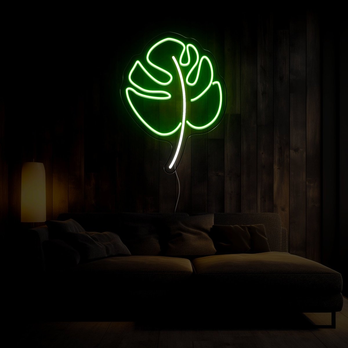 Tropical Leaf Led Neon Sign - Reels Custom