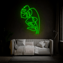 Tropical Leaves Neon Sign - Reels Custom