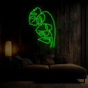Tropical Leaves Neon Sign - Reels Custom