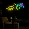 Trumpet With Music Neon Sign - Reels Custom