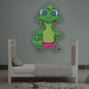 Tuatara Artwork Led Neon Sign - Reels Custom