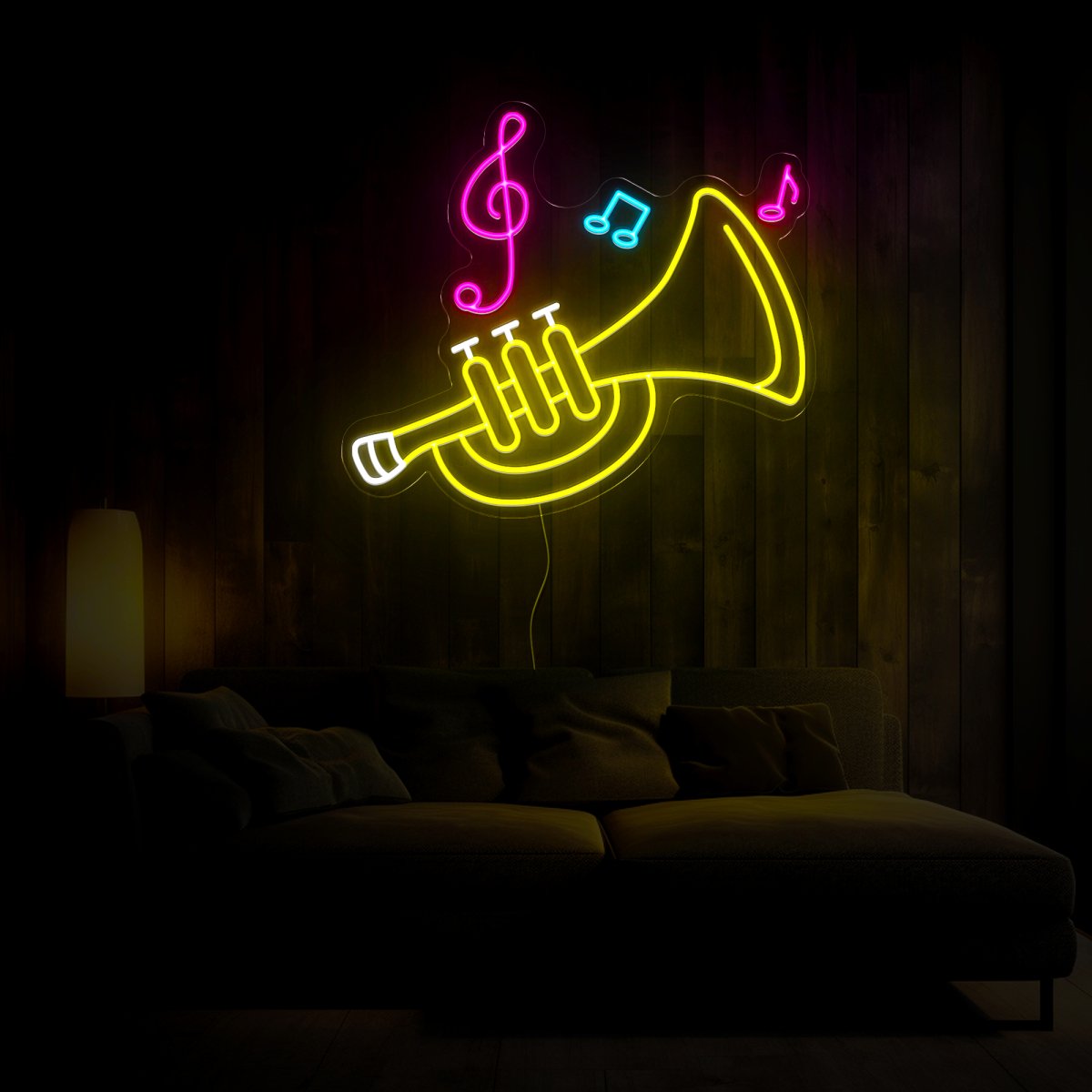 Tuba Led Neon Sign - Reels Custom