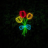 Tulip Flowers Led Neon Sign - Reels Custom