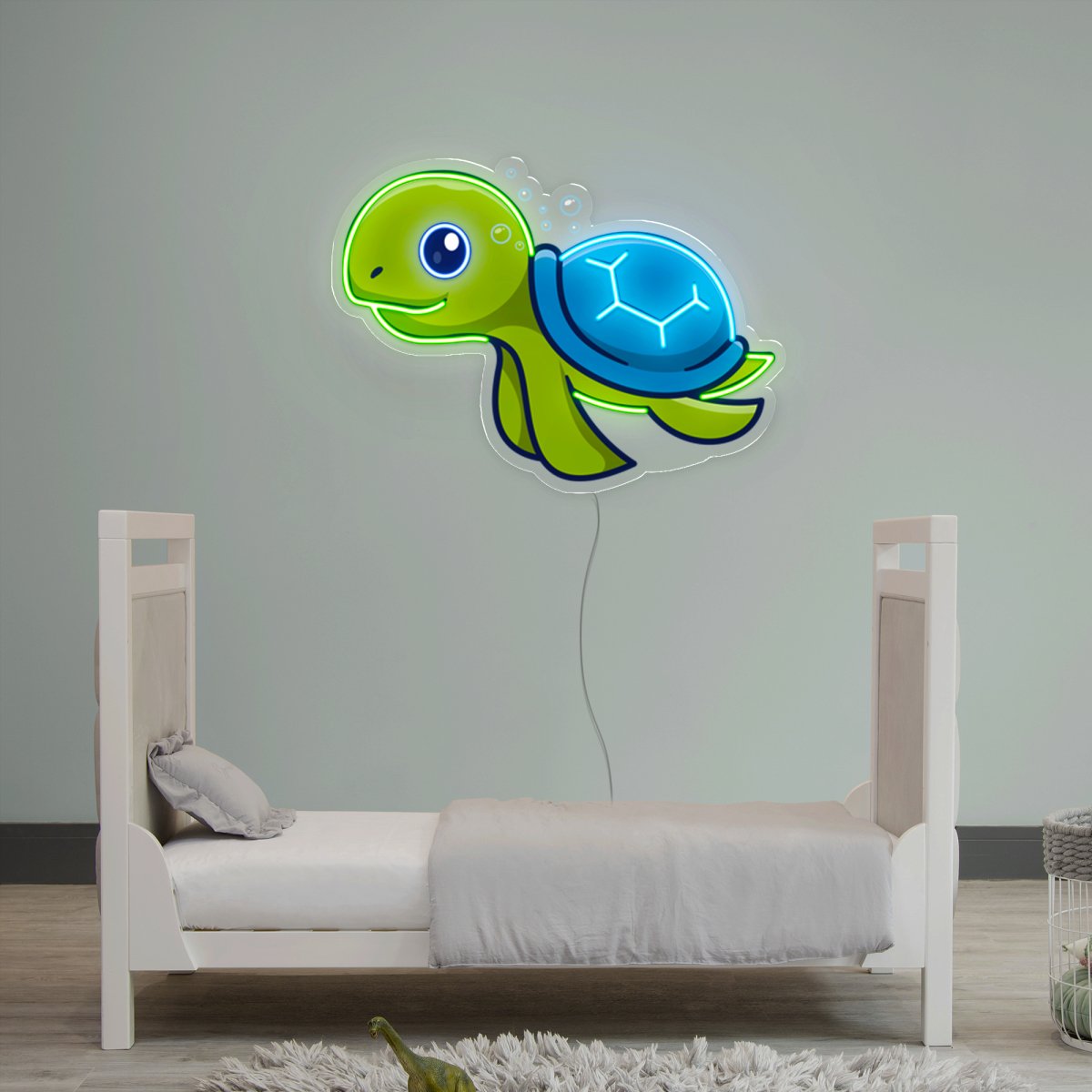 Turtle Artwork Led Neon Sign - Reels Custom