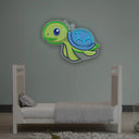 Turtle Artwork Led Neon Sign - Reels Custom