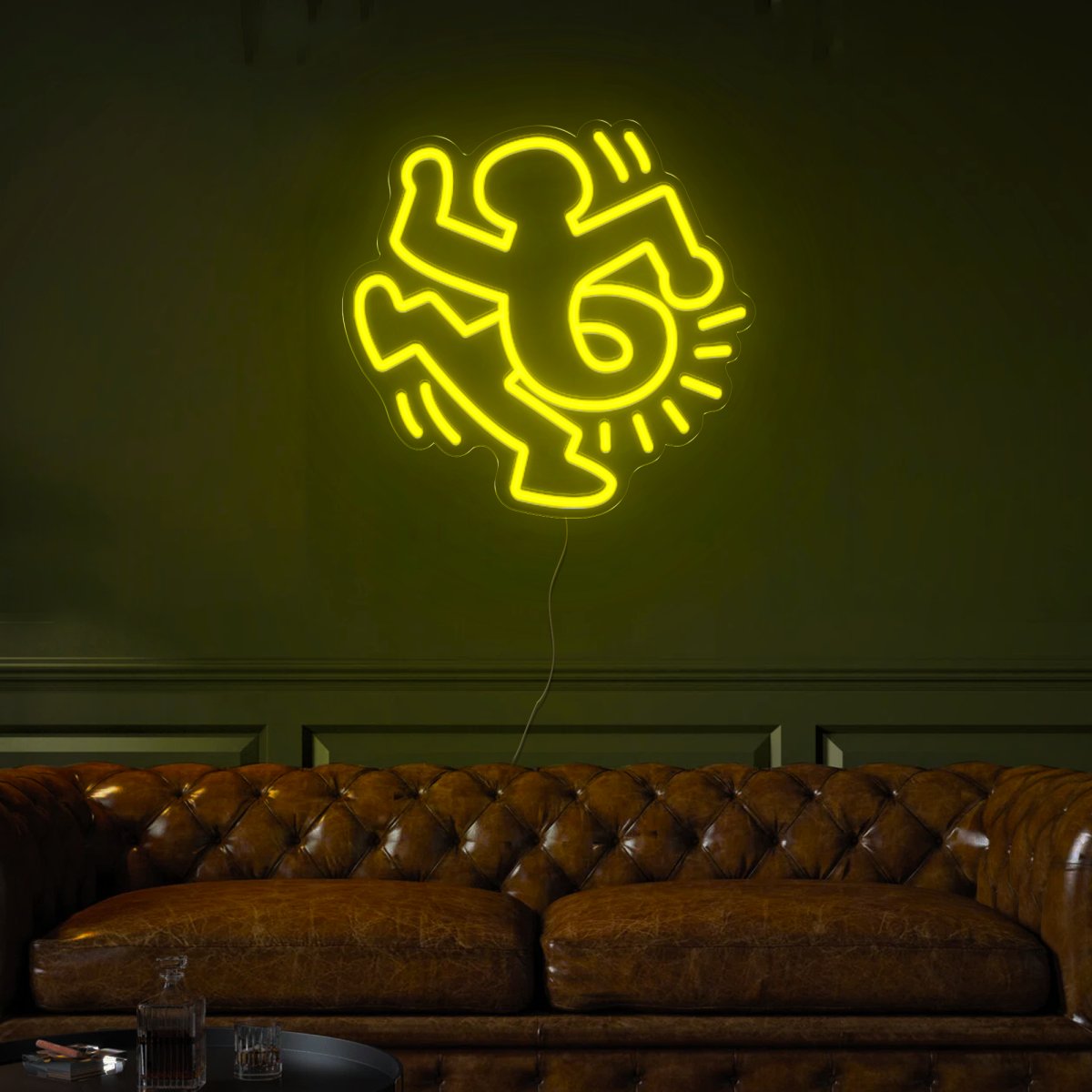 Twisted Man Funny Led Neon Sign - Reels Custom