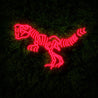 Tyrannosaurus Rex Skeleton Led Neon Sign - Reels Custom