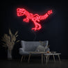 Tyrannosaurus Rex Skeleton Led Neon Sign - Reels Custom