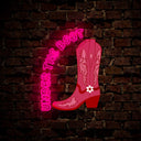 Under the Boot Artwork Led Neon Sign - Reels Custom