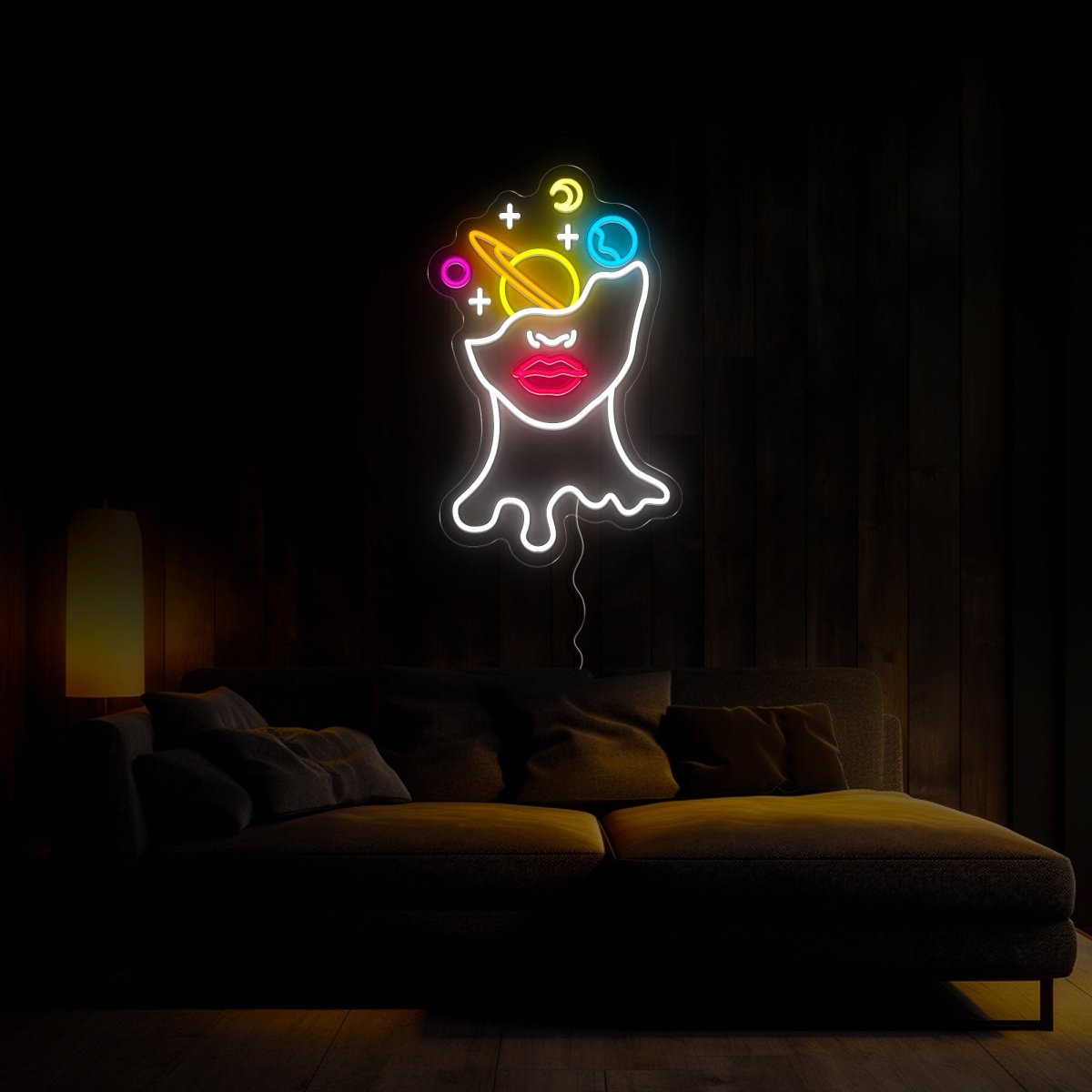 Universe Lady Neon Sign - Reels Custom