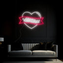Valentine's Neon Sign - Reels Custom