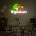 Vegetarian Neon Sign - Reels Custom