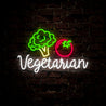 Vegetarian Neon Sign - Reels Custom