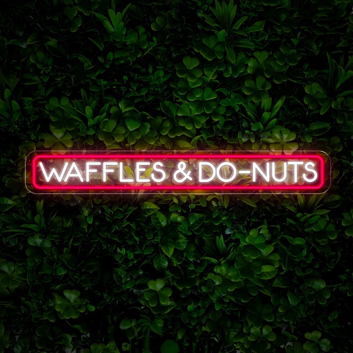 Waffles and Donuts Neon Sign - Reels Custom