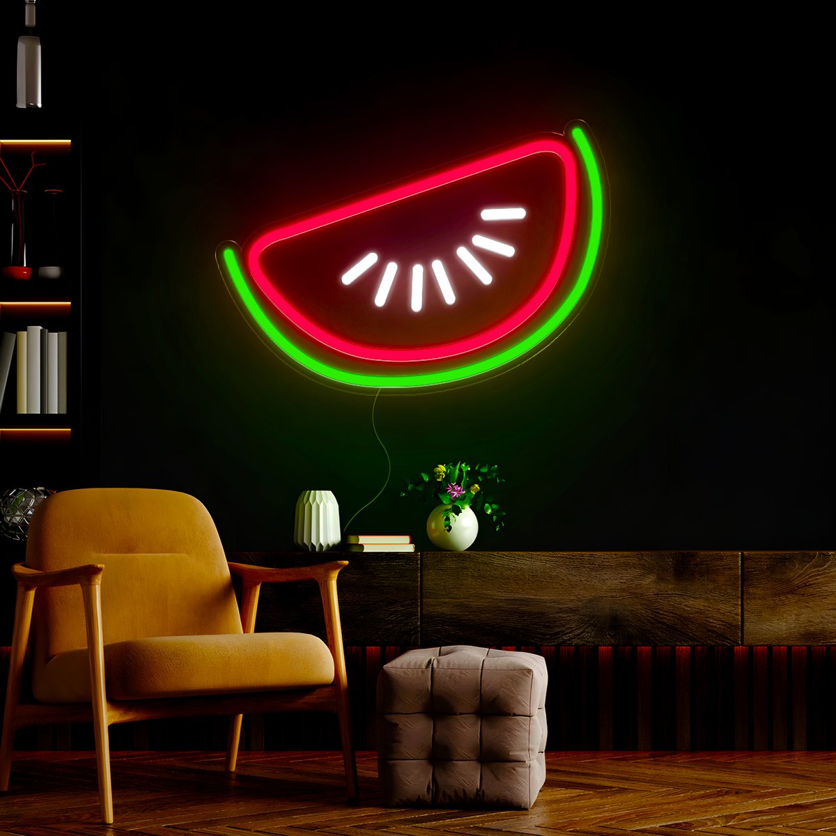 Watermelon Fruit Led Neon Sign - Reels Custom