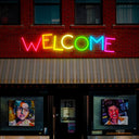 Welcome Neon Sign - Reels Custom
