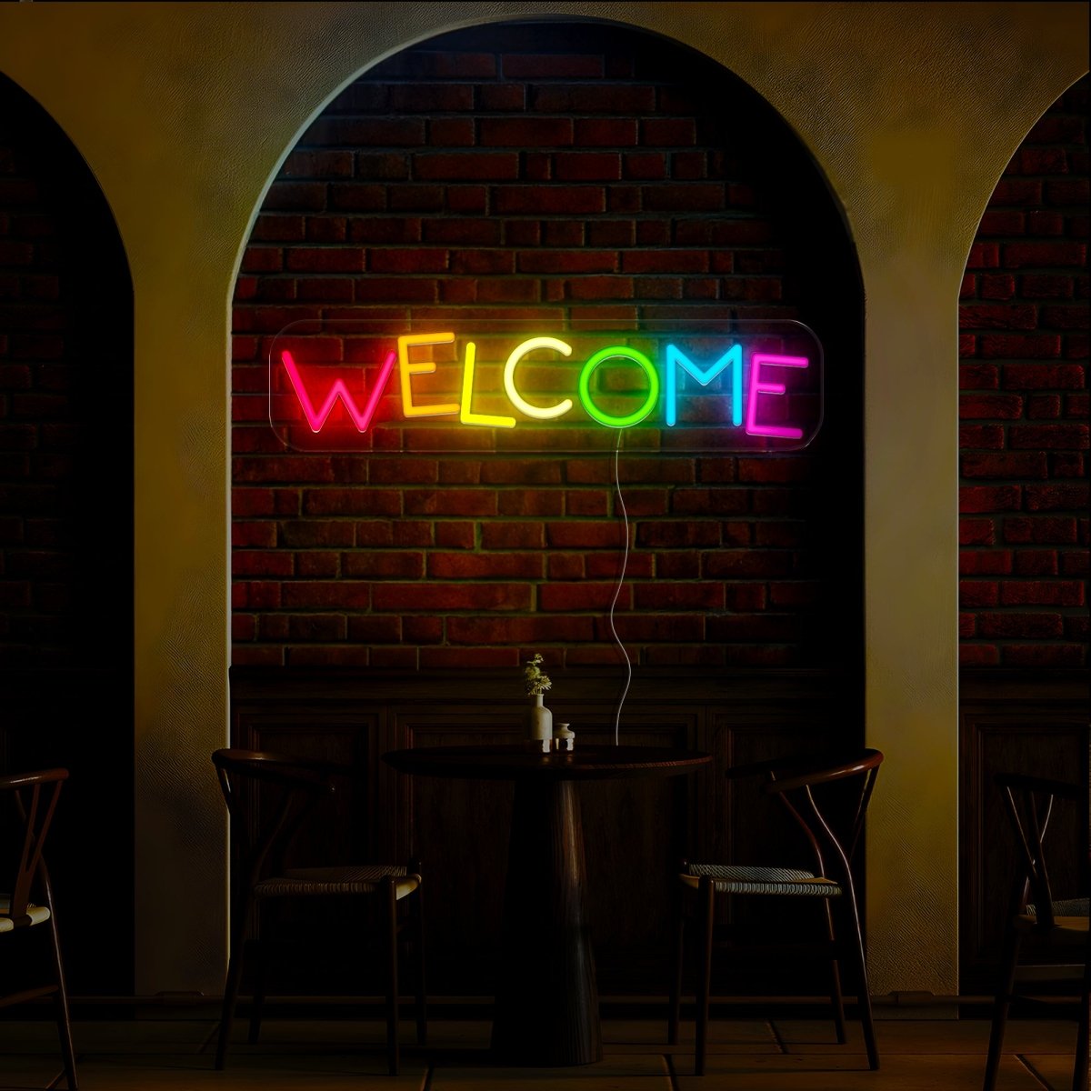 Welcome Neon Sign - Reels Custom