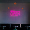 We're Open Neon Sign - Reels Custom
