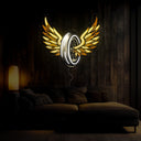 Wheel Wing Artwork Neon Sign - Reels Custom