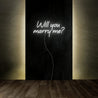 Will You Marry Me Wedding Proposal Led Neon Sign - Reels Custom