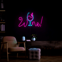 Wine Led Neon Sign - Reels Custom