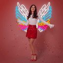Wings Led Neon Sign Party Decoration - Reels Custom
