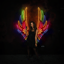 Wings Led Neon Sign Party Decoration - Reels Custom