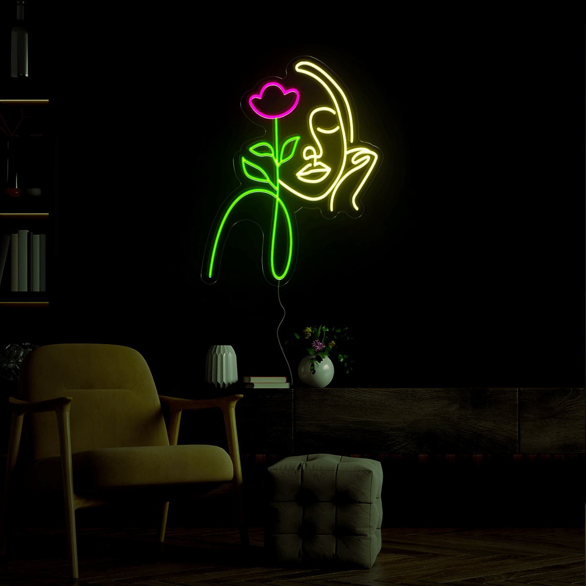 Woman Neon Sign - Reels Custom