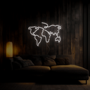 World Map Wall Sign - Reels Custom