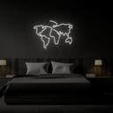 World Map Wall Sign - Reels Custom
