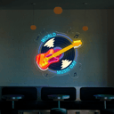 World Music Day Artwork Led Neon Sign - Reels Custom