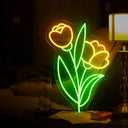Yellow Tulips Led Neon Sign - Reels Custom