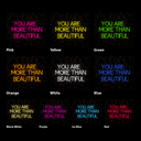 You Are More Than Beautiful Neon Sign - Reels Custom