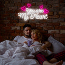 You Are My Heart Neon Sign - Reels Custom