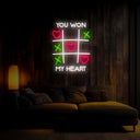 You Won My Heart Neon Sign - Reels Custom
