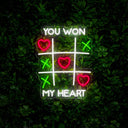 You Won My Heart Neon Sign - Reels Custom
