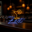 Zest Neon Sign - Reels Custom